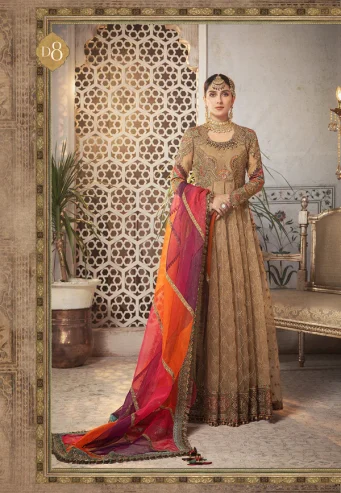 Embroidered and Handwork women dress by Mari B brand