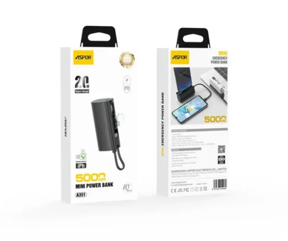 Power Bank Mini 5000mah