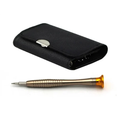 25 In 1 Leather Case Screwdriver Kit