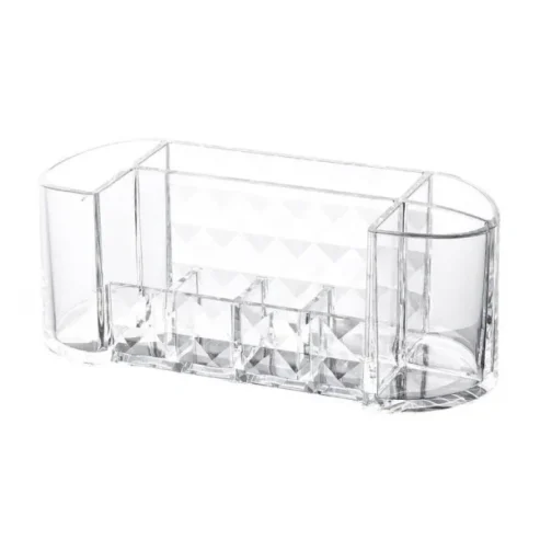 Acrylic Transparent Makeup Pen Case Holder | Display Stand Organizer
