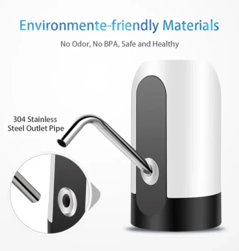 Automatic Water Dispenser Water Pump Wireless Electric Auto Suction Water Pump (Different Color)