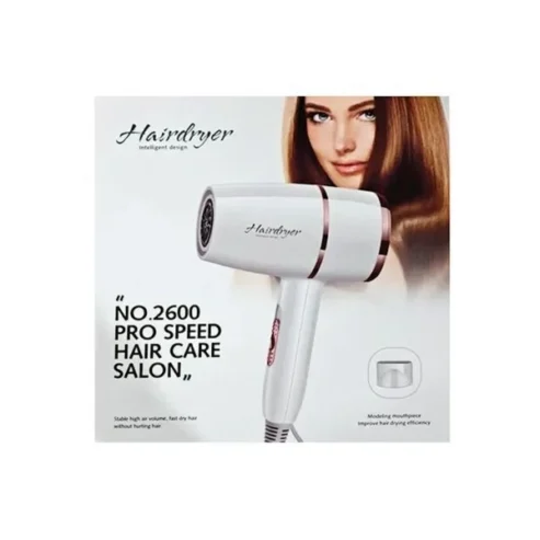 Professional Hair Dryer | High Power Styling Tools | Blow Dryer Hot – Cool Eu Plug (no 2600) Pro Speed Hair Care (random Color)