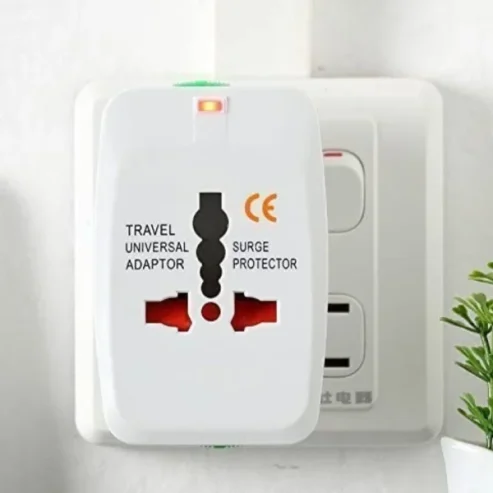 sb Universal Travel Adapter Protector With 2 Usb Charger