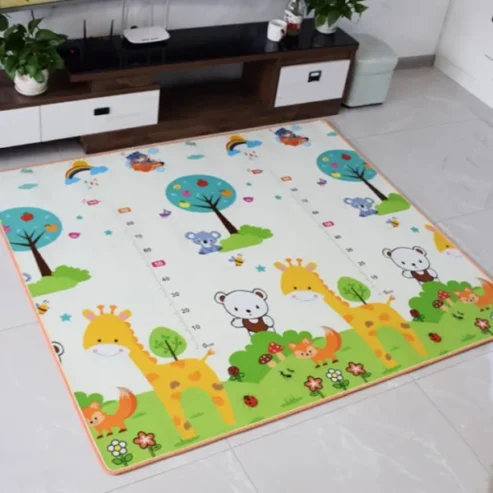 Crawling Mat For Baby Floor | Play Mat Double-sided Baby Playmat