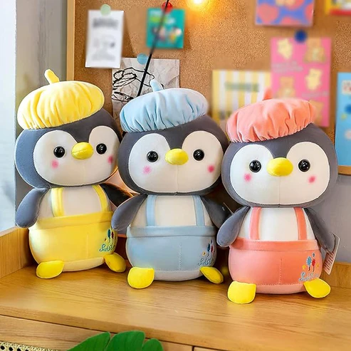 Daisy The Penguin Stuff Toy | Fluffy & Soft Stuffed Animal Penguin Plush Toy For Kids – 30 Cm