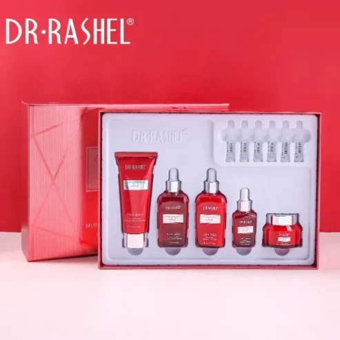 Dr Rashel Alpha Hydroxy Acid Aha Bha Miracle Renewal Skin Care Kit – 11 Piece Set