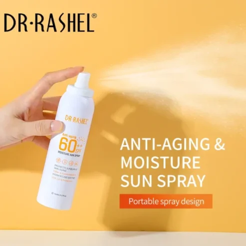 Dr Rashel Anti-aging And Moisture Sun Spray Spf 60 150ml Sunscreen Spray