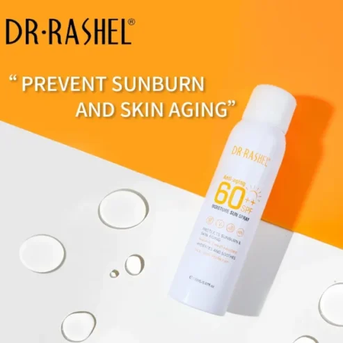 Dr Rashel Anti-aging And Moisture Sun Spray Spf 60 150ml Sunscreen Spray