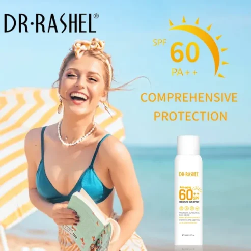 Dr Rashel Anti-aging And Moisture Sun Spray Spf 60 150ml Sunscreen Spray