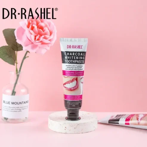 Dr Rashel Black Charcoal Toothpaste Deeply Cleaning Whitening Lightening – 100g