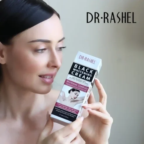 Dr.rashel Black Whitening Cream With Collagen For Body And Private Parts For Girls & Women – 100g