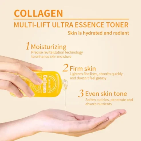 Dr Rashel Collagen Multi-lift Ultra Anti-wrinkle Essence Toner – 100ml
