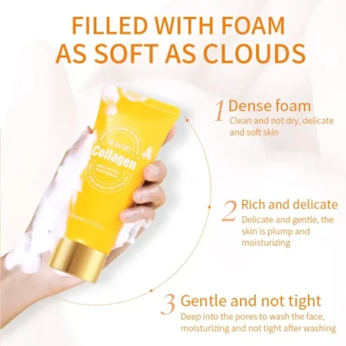 Dr Rashel Collagen Multi-lift Ultra Essence Facial Cleanser Face Wash – 80ml