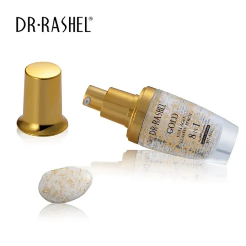 Dr Rashel Gold Collagen 8 In 1 Anti Aging Face Serum | Whitening Lightening Moisturizing Facial Serum – 40ml
