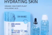 Dr Rashel Hyaluronic Acid Instant Hydration Spray , Primer Serum , Essence Mask Skin Care Set – 3 Pcs/set