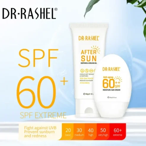 Dr Rashel Hydrating And Anti-aging Sun Protection Kit Pack Of 2