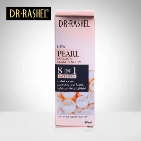 Dr.rashel Pearl Collagen Ampoule Elastin Moisturizing Whitening Essence Face Serum – 40ml
