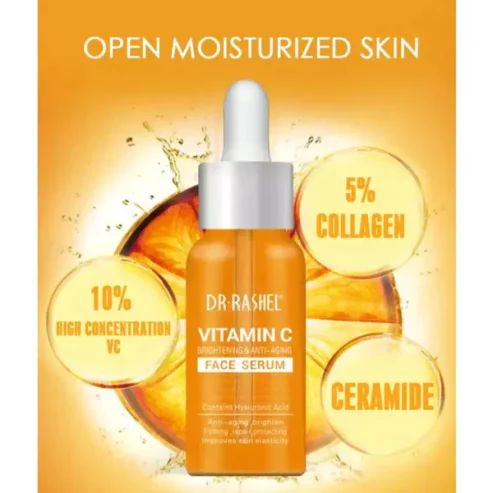 Dr. Rashel Vitamin C Brightening & Anti-aging Skin Care Set – 5pcs Set