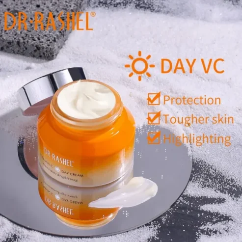 Dr Rashel Vitamin C & Retinol A Daytime Brightening & Night Anti-aging Face Cream – 50g Each