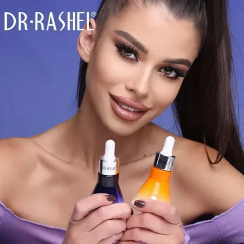 Dr Rashel Vitamin C & Retinol A Daytime Brightening & Night Anti-aging Facial Serum – 30 Ml Each