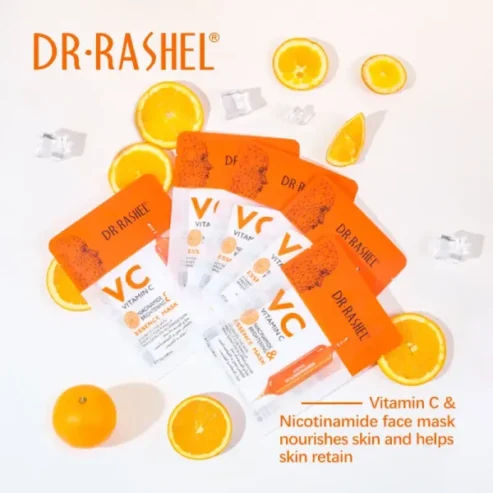 Dr Rashel Vitamin C Vc And Niacinamide Brightening Skin Care Set – 3 Pcs/set