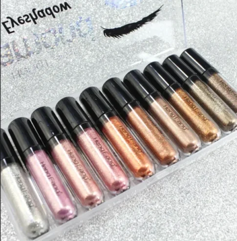 pack Of 10) Heng Fang Shine Diamond Glitter Eyeshadow