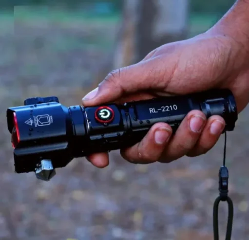 Super Powerful 2-in-1 Emergency Flashlight & Charging Bank Waterproof Led