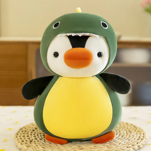 The Drag Penguin Plushie | Fluffy & Soft Stuffed Animal Penguin Plush Toy For Kids – 35 Cm